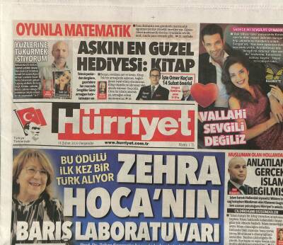 Hürriyet Gazetesi 14 Şubat 2019 - Teknofest 2019da 2 Milyon TL Ödül GZ84911 - 1