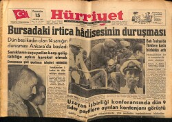Hürriyet Gazetesi 15 Ağustos 1957 - Asya Gripinden Şüphelendiren Bir Kaç Hasta İstanbul Hastahanelerine Yattı GZ68988 - 2