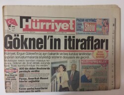 Hürriyet Gazetesi 15 Ağustos 1993 - İSKİ Genel Müdürlüğü Görevinden Alınan Ergün Göknelin İtirafları GZ10920 - 1