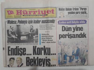 Hürriyet Gazetesi - 15 Aralık 1981 - İranda Kaçırılan Türklerin Öldürüldükleri İleri Sürüldü GZ112713 - 1