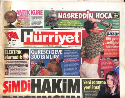 Hürriyet Gazetesi 15 Aralık 2013 - Orhun Kazısında Tonyukuk Heyecanı - Obamanın Kabusu GZ100822 - 2