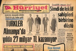 Hürriyet Gazetesi 15 Ekim 1972 - Sümerbank Satış Mağazalarında Grev Başladı GZ157807 - Gökçekoleksiyon