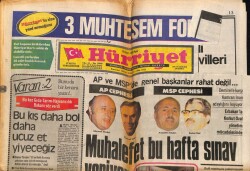 Hürriyet Gazetesi 15 Ekim 1978 - Muhalefet Bu Hafta Sınav Veriyor GZ69428 - 1