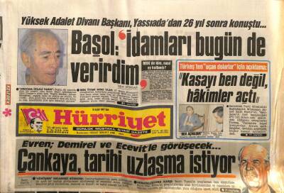 Hürriyet Gazetesi 15 Eylül 1987 - Gaga Burun Türkan Şoray GZ91783 - 1