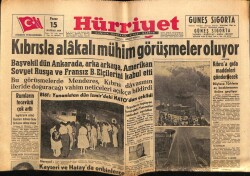 Hürriyet Gazetesi 15 Haziran 1958 - Türk Ve Yunan Orduları Arasında Bir Mukayese GZ68913 - 2