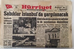 Hürriyet Gazetesi 15 Haziran 1960 - Aleni Olacak Duruşmaların Radyolar İle de Yayınlanması Düşünülüyor GZ16523 - 2