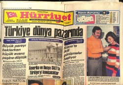 Hürriyet Gazetesi 15 Haziran 1979 - Hülya Koçyiğit Müzikhol Afişi - Bülent Ecevit: NATO İlişkilerimiz Her Gün Gelişiyor! GZ142499 - 1
