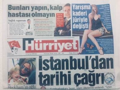 Hürriyet Gazetesi 15 Haziran 2004 - Bunları Yapıp Kalp Hastası Olmayın GZ46668 - 1