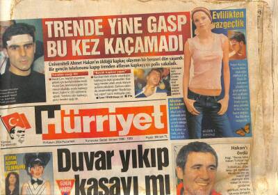 Hürriyet Gazetesi 15 Kasım 2004 - Erdoğan Irakta Olanlar Bayrağımızı Gölgeliyor GZ84601 - 1