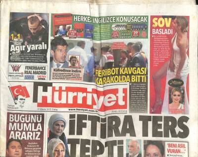 Hürriyet Gazetesi 15 Mayıs 2015 - Rahmi Koç Hafif Sıklete Geçiyorum GZ115910 - 1