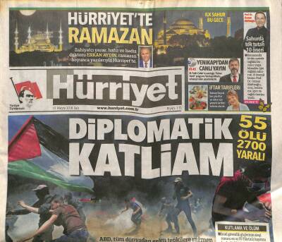 Hürriyet Gazetesi 15 Mayıs 2018 - Muharrem İnce Büyükelçinizi Derhal Çekin GZ125613 - 1