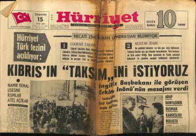 Hürriyet Gazetesi 15 Ocak 1964 - Adnan Şenses Suzan Bana Büyü Yaptı diyor GZ68755 - 1
