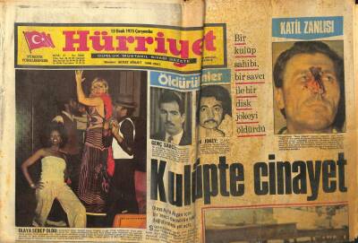 Hürriyet Gazetesi - 15 Ocak 1975 - Türker İnanoğlu İle Gülşen Bubikoğlu Gizlice Evlendi GZ99297 - 1