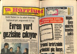 Hürriyet Gazetesi 15 Ocak 1981 - Devlet Başkanının Bu Sabah Konyadan Başlayacak Gezi Programında 6 İl Var GZ67797 - 1