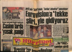 Hürriyet Gazetesi 15 Şubat 1988 - F-16larda İhale Sancısı GZ64328 - 1