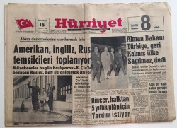 Hürriyet Gazetesi 15 Temmuz 1963 -Türkiyede Kullanılan Benzin Otomobil Motorunu Yoruyor GZ6444 - 2