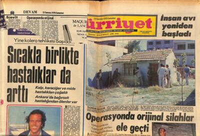 Hürriyet Gazetesi 15 Temmuz 1978 - Banka Soygunu İle MİT Mensubu Biri de İlgilendi GZ81704 - 1
