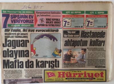 Hürriyet Gazetesi 15 Temmuz 1986 - Özal Seçim Havasına Tüpgazı Ucuzlatarak Girdi Seçim , Geçime Yarıyor GZ16684 - 1