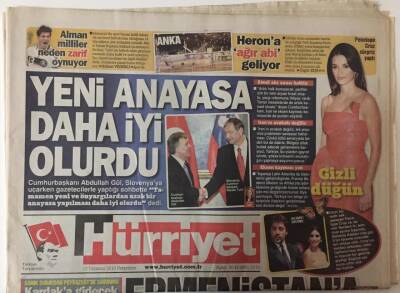 Hürriyet Gazetesi - 15 Temmuz 2010 - Ermenistana NATO Koridoru GZ25310 - 1