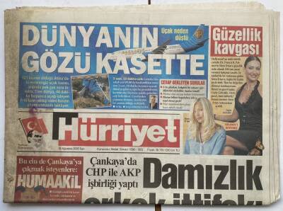 Hürriyet Gazetesi 16 Ağustos 2005 - Japon Köstebek Marmarayı Delmeye Başladı GZ60236 - 1