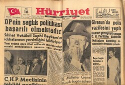 Hürriyet Gazetesi 16 Eylül 1958 - B. Milletler Genel Kurulu Bugün Açılıyor GZ68874 - 1