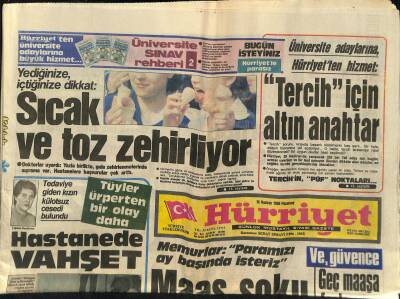 Hürriyet Gazetesi 16 Haziran 1986 - Özal Birçok Kişilerin Sözünü Ettiği İşler , Bizim Eserimizdir - En Büyük Kupa Beşiktaşın GZ123223 - 1
