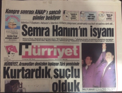 Hürriyet Gazetesi 16 Haziran 1991 - Kongre Sonrası ANAPı Sancılı Günler Bekliyor - GZ12028 - 2