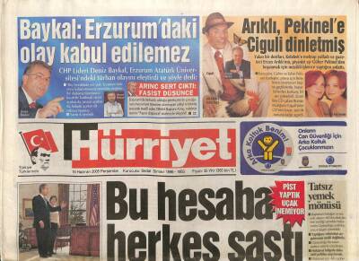 Hürriyet Gazetesi 16 Haziran 2005 - Yandaşları Michael Jacksonı Mandela İle Kıyasladı GZ93707 - 1
