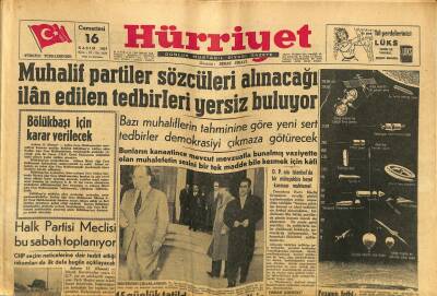 Hürriyet Gazetesi 16 Kasım 1957 - Amerika İle İngilterenin Tunusa Silâh Vermesi Fransayı Kızdırdı GZ117919 - 1