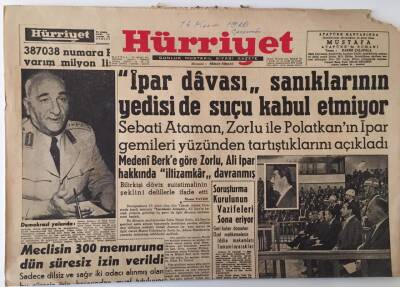 Hürriyet Gazetesi 16 Kasım 1960 - Meclisin 300 Memuruna Dün Süresiz İzin Verildi GZ16499 - 1