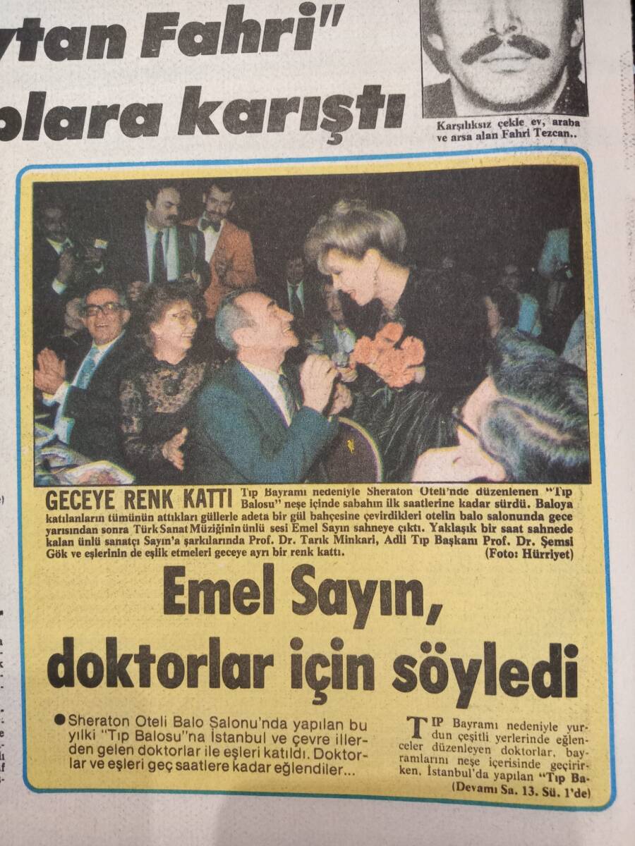Hürriyet Gazetesi 16 Mart 1983 - Nilüfer Çelenk, Ayağının Tozuyla Polise İfade Verdi - Emel Sayın Doktorlar İçin Söyledi GZ142220 - 2