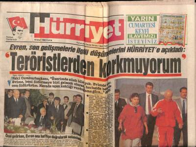 Hürriyet Gazetesi 16 Mart 1990 - Doğum Günü Hediyesi GZ55340 - 1