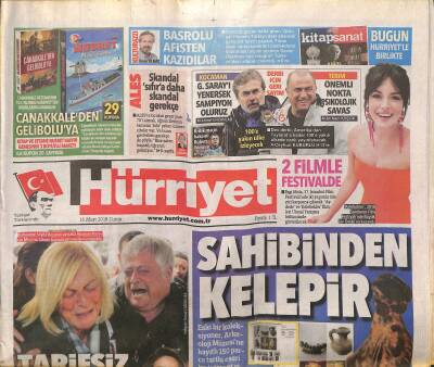 Hürriyet Gazetesi 16 Mart 2018 - Fransanın İstanbul Başkonsolosu Bertrand Buchwalter , AB İle İlişkilere Zeki Mürenli Yorum GZ125619 - 1