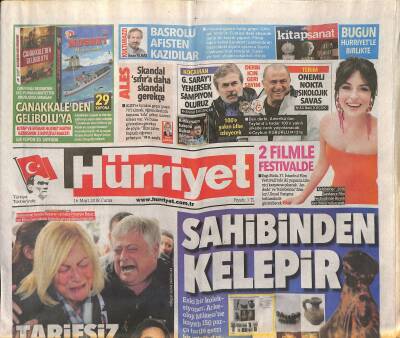 Hürriyet Gazetesi 16 Mart 2018 - Fransanın İstanbul Başkonsolosu Bertrand Buchwalter , AB İle İlişkilere Zeki Mürenli Yorum GZ125627 - 1