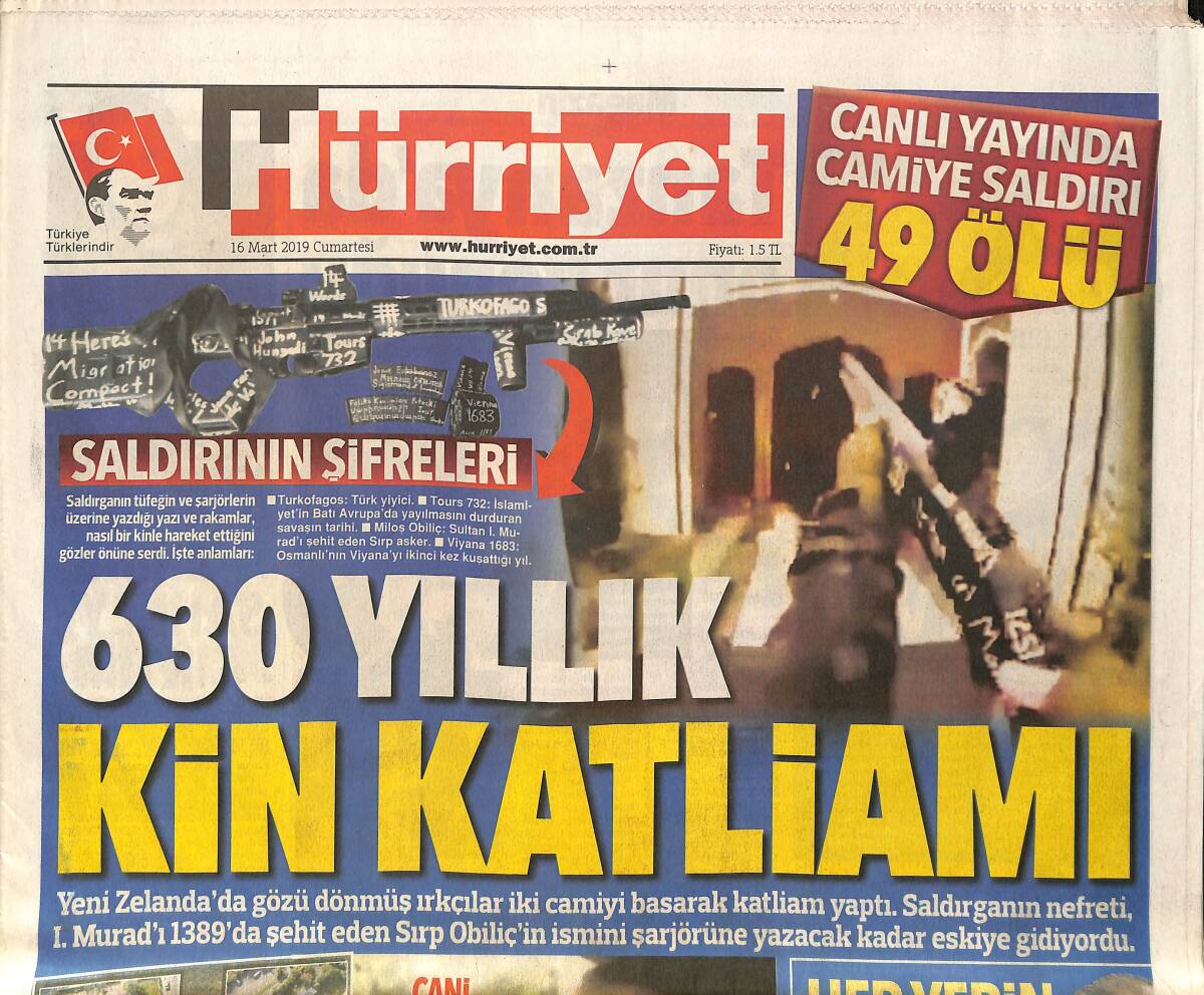 Hürriyet Gazetesi 16 Mart 2019 - Amber Heard Dava Sonrası Yeni Sevgiliyle - Fener Hayata Döndü GZ154243 - 1