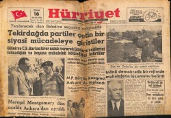Hürriyet Gazetesi 16 Mayıs 1952 - İnönü Demokratik Bir Rejimde Muhalefetin Lüzumunu Belirtti GZ67359 - 2