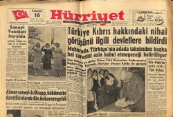 Hürriyet Gazetesi 16 Mayıs 1957 - Sanayi Vekaleti Kuruldu GZ68825 - 2