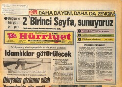 Hürriyet Gazetesi 16 Ocak 1982 - Brigitte Bardot , Başkan Mitterrand'a Kafa Tuttu GZ157756 - Gökçekoleksiyon