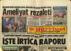 Hürriyet Gazetesi 16 Ocak 1987 - Yusuf Özal Harcırah Milyoneri GZ60957 - 2