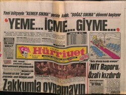 Hürriyet Gazetesi 16 Şubat 1988 - Zakkumla Oynamayın GZ64325 - 1