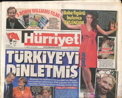 Hürriyet Gazetesi 17 Ağustos 2014 - Cihatçı Örgütlere Yaptırım . BMden Işid Kararı GZ125749 - 1