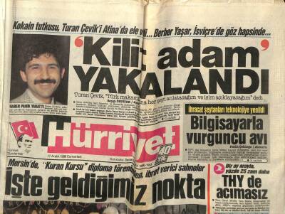 Hürriyet Gazetesi 17 Aralık 1988 - Doğum Günü Hediyesi GZ58675 - 1