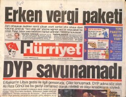 Hürriyet Gazetesi 17 Ekim 1996 - Sibel Can Fahişeyi Oynuyor - Cici Kızlar'ın Başsolisti Türk GZ3331 - Gökçekoleksiyon