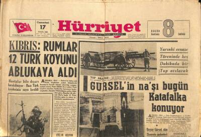 Hürriyet Gazetesi 17 Eylül 1966 - Sylvie Vartan , Ayda 25 Bin Lira Nafaka İstiyor - Gürselin Naşı Bugün Katafalka Konuyor GZ114511 - 1