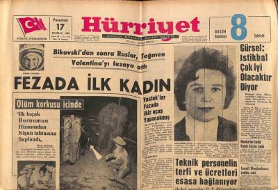 Hürriyet Gazetesi 17 Haziran 1963 - Bir Futbol Maçı Yüzünden Bin Kişi Dün Birbirine Girdi GZ70918 - 1