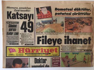 Hürriyet Gazetesi 17 Haziran 1985 - Polise Yetki Yasası Çıktı Ama Kavga Bitmedi - GZ16115 - 2