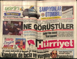 Hürriyet Gazetesi 17 Haziran 1989 - Kapıkulede Facia Ve Vurgun GZ62425 - 2