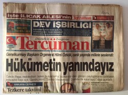 Hürriyet Gazetesi 17 Haziran 1991 - Akbulut,Özalla Köşkte Tartıştı - GZ12014 - 2