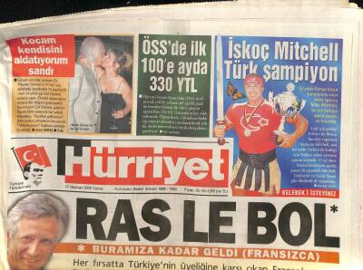 Hürriyet Gazetesi 17 Haziran 2005 - İskoç Mitchell Türk Şampiyon - Yeni Clio 500 Kişiye İş Yarattı GZ96718 - 1