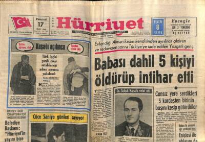 Hürriyet Gazetesi 17 Mart 1969 - Modern Rus Casus Gemisi GZ76518 - 1